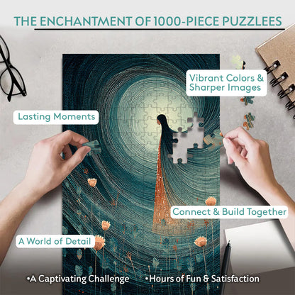 The Path of the Wind – Wooden Jigsaw Puzzle (300 / 500 / 1000 Pieces) - NH79