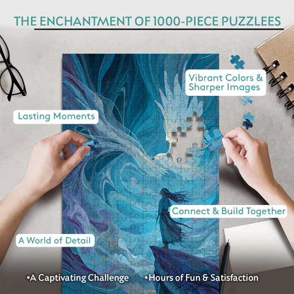 Flight of the Spirit – Wooden Jigsaw Puzzle (300 / 500 / 1000 Pieces) - NH79