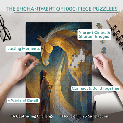 The Spirit's Journey – Wooden Jigsaw Puzzle (300 / 500 / 1000 Pieces) - NH79