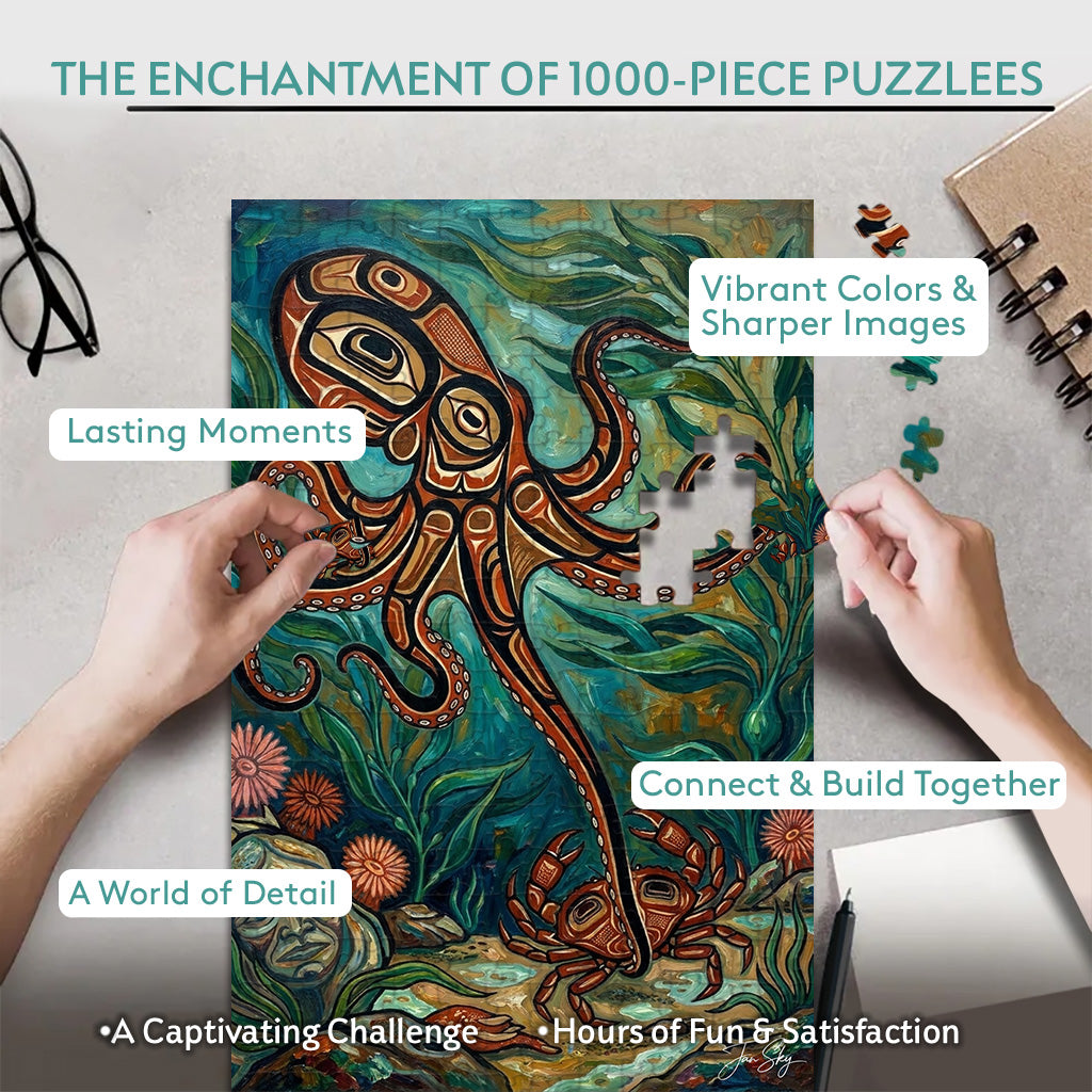 The Boneless One – Wooden Jigsaw Puzzle (300 / 500 / 1000 Pieces)