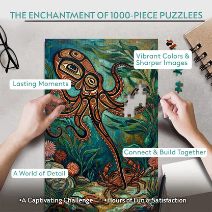 The Boneless One – Wooden Jigsaw Puzzle (300 / 500 / 1000 Pieces)