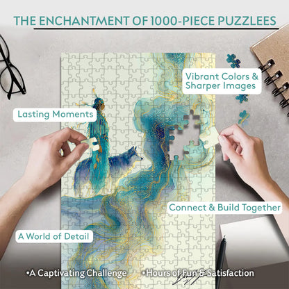 The Spirit’s Path – Wooden Jigsaw Puzzle (300 / 500 / 1000 Pieces) - NH79