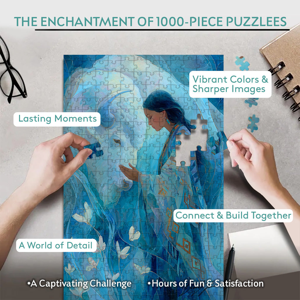 The Sacred Rhythm – Wooden Jigsaw Puzzle (300 / 500 / 1000 Pieces) - NH79