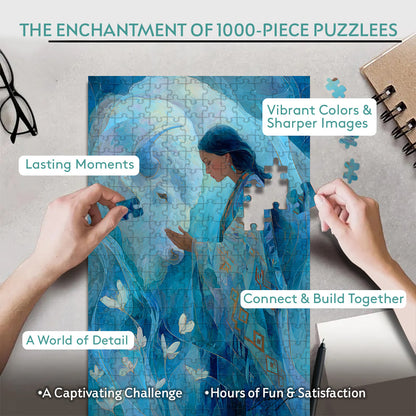 The Sacred Rhythm – Wooden Jigsaw Puzzle (300 / 500 / 1000 Pieces) - NH79
