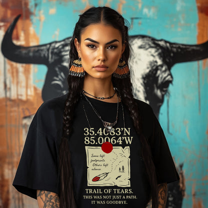 35.4083'N 85.0064'W  TRAIL OF TEARS. THIS WAS NOT JUST A PATH. IT WAS GOODBYE.