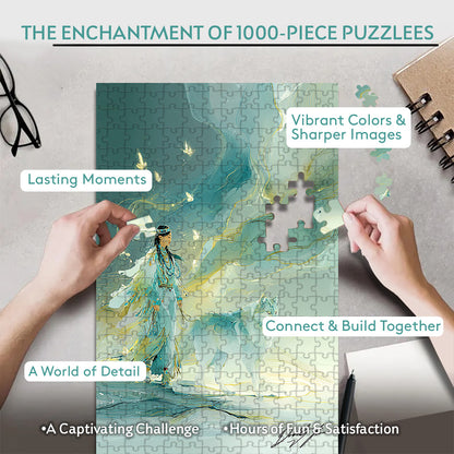 The Path of the Spirit – Wooden Jigsaw Puzzle (300 / 500 / 1000 Pieces) - NH79