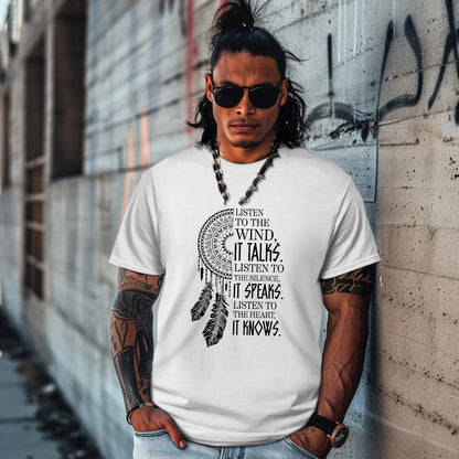 LISTEN TO THE WIND, IT TALKS. LISTEN TO THE SILENCE, IT SPEAKS. LISTEN TO YOUR HEART, IT KNOWS. (Copy)