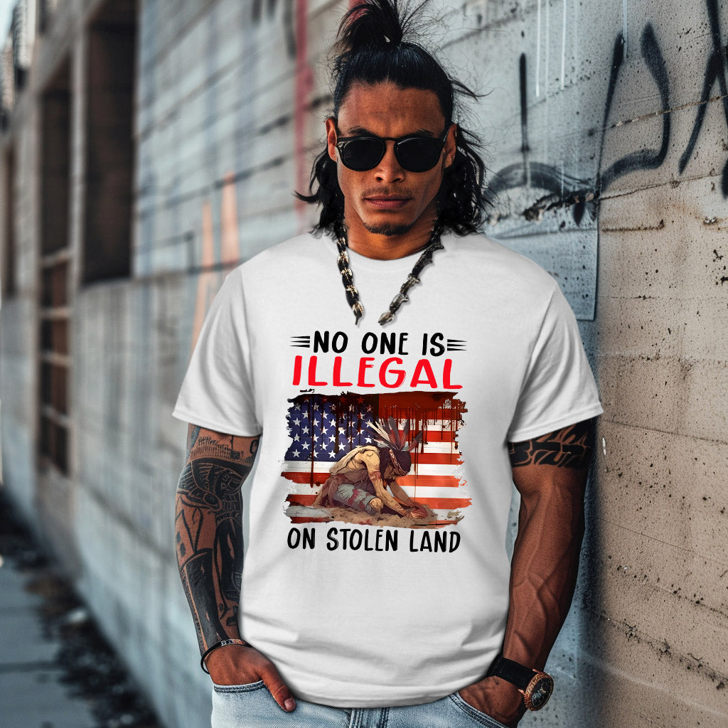 NO ONE IS ILLEGAL ON STOLEN LAND