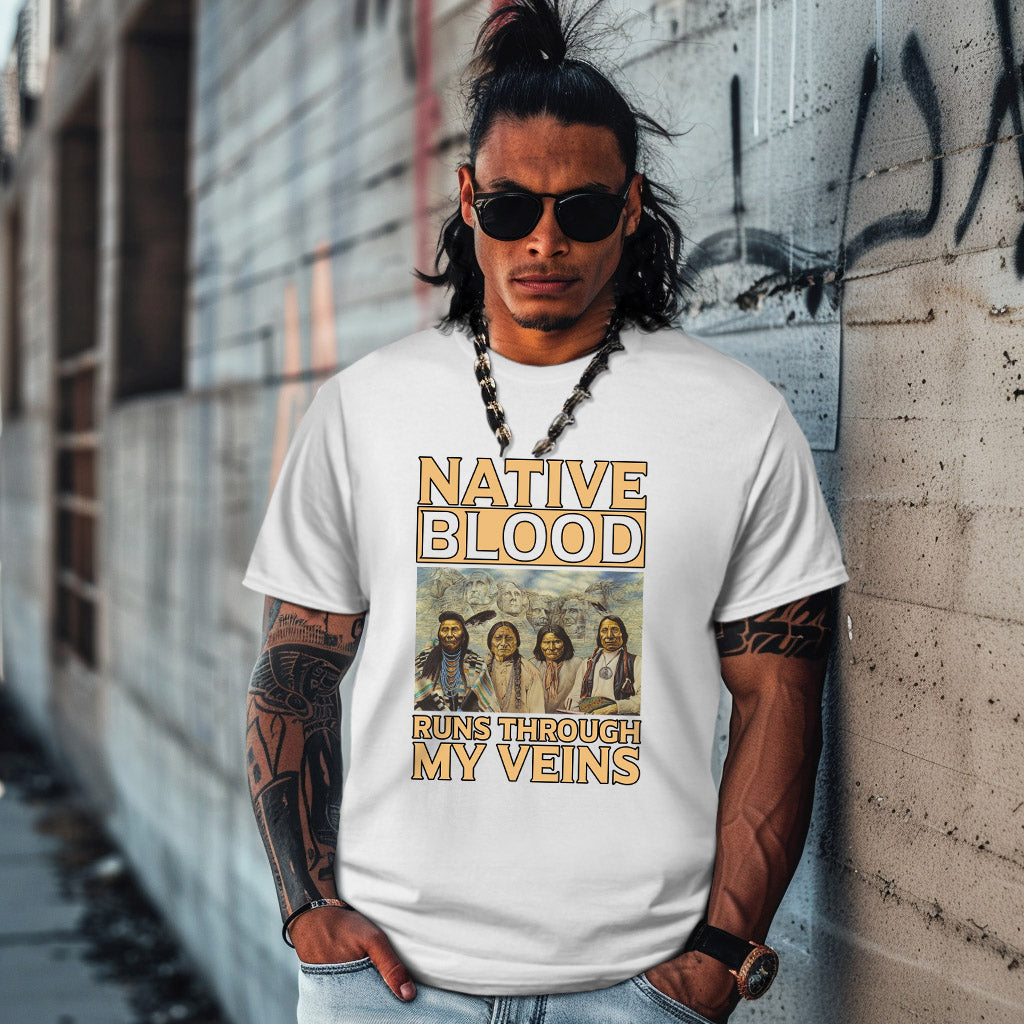 NATIVE BLOOD RUNS THROUGH MY VEINS