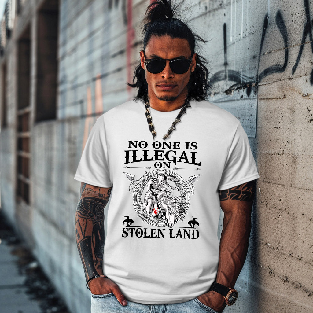 NO ONE IS ILLEGAL ON STOLEN LAND