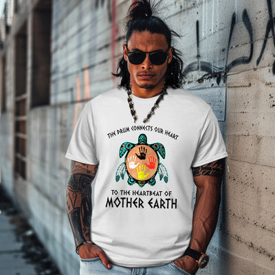 THE DRUM CONNECTS OUR HEART  TO THE HEARTBEAT OF MOTHER EARTH