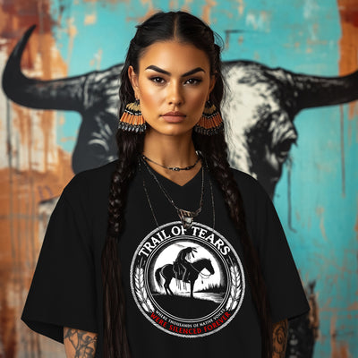 TRAIL OF TEARS WHERE THOUSANDS OF NATIVE VOICES FOREVER SILENCED
