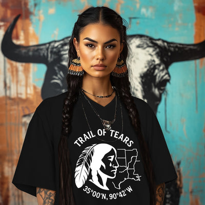 TRAIL OF TEARS 90°42'W 35°00'N.