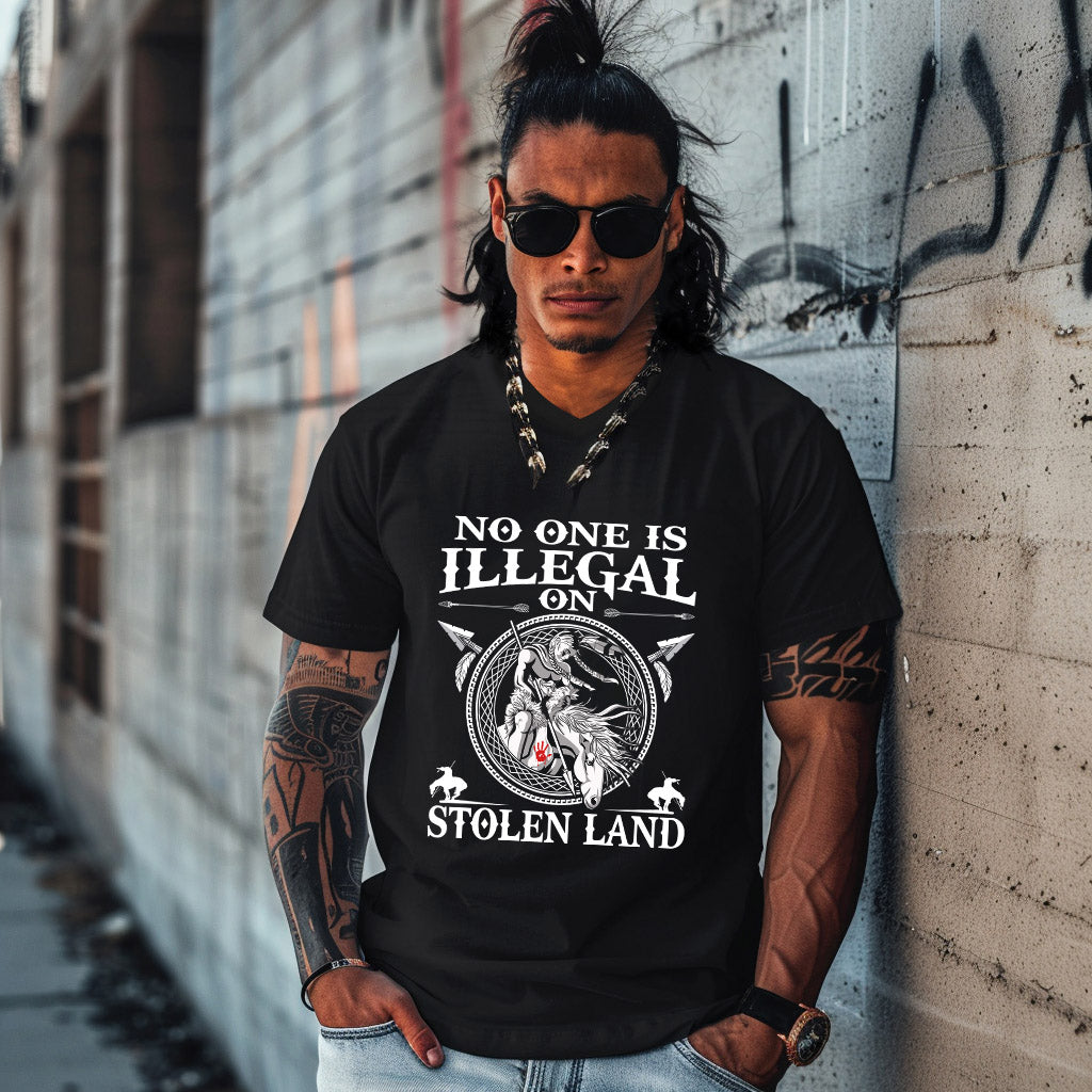 NO ONE IS ILLEGAL ON STOLEN LAND