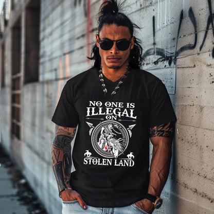 NO ONE IS ILLEGAL ON STOLEN LAND