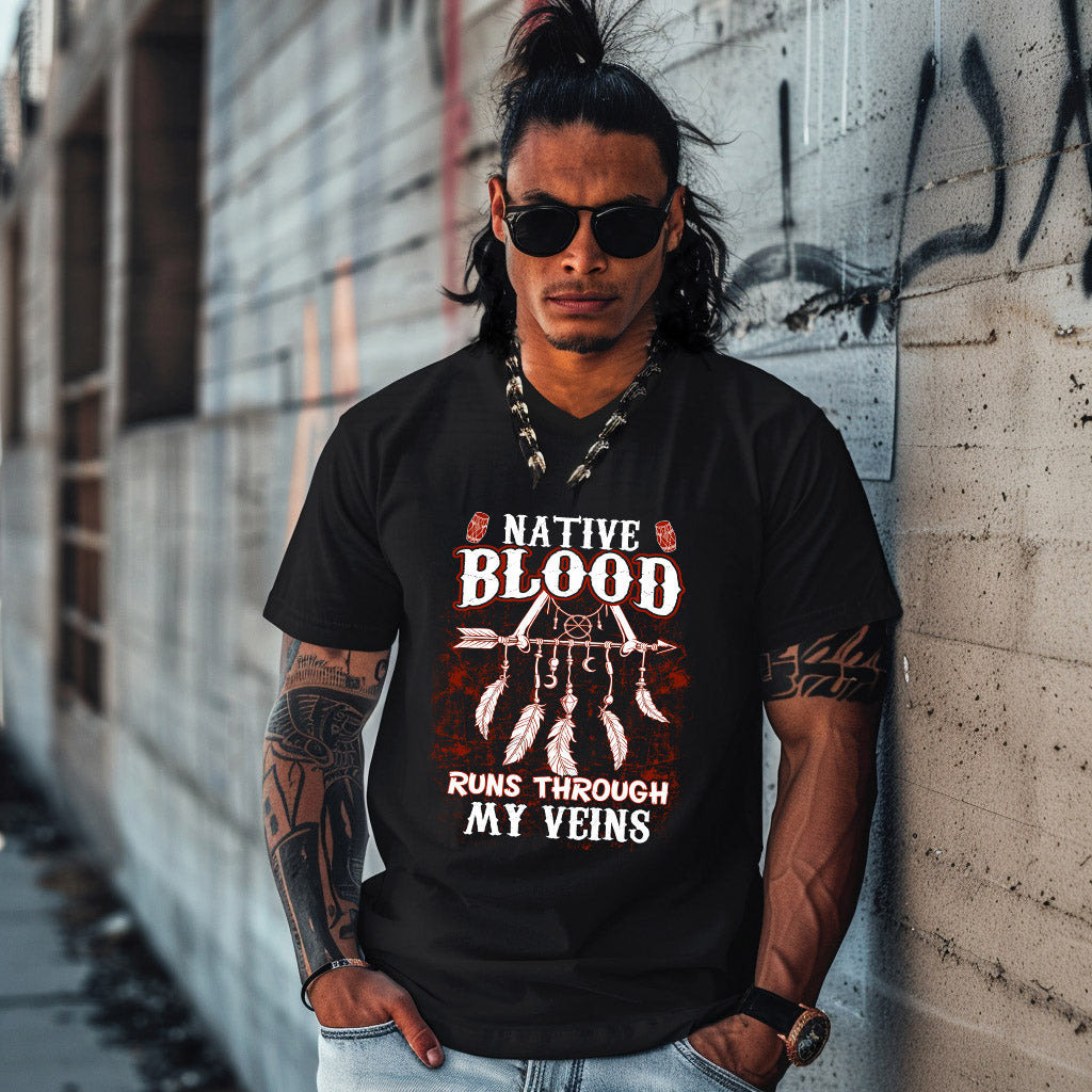 NATIVE BLOOD RUNS THROUGH MY VEINS