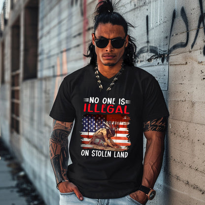 NO ONE IS ILLEGAL ON STOLEN LAND