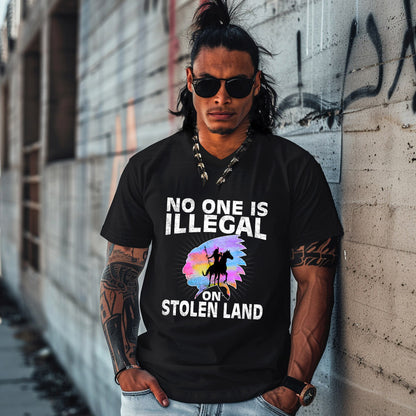 NO ONE IS ILLEGAL ON STOLEN LAND