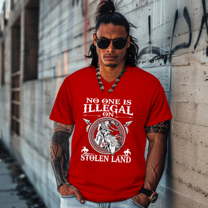 NO ONE IS ILLEGAL ON STOLEN LAND