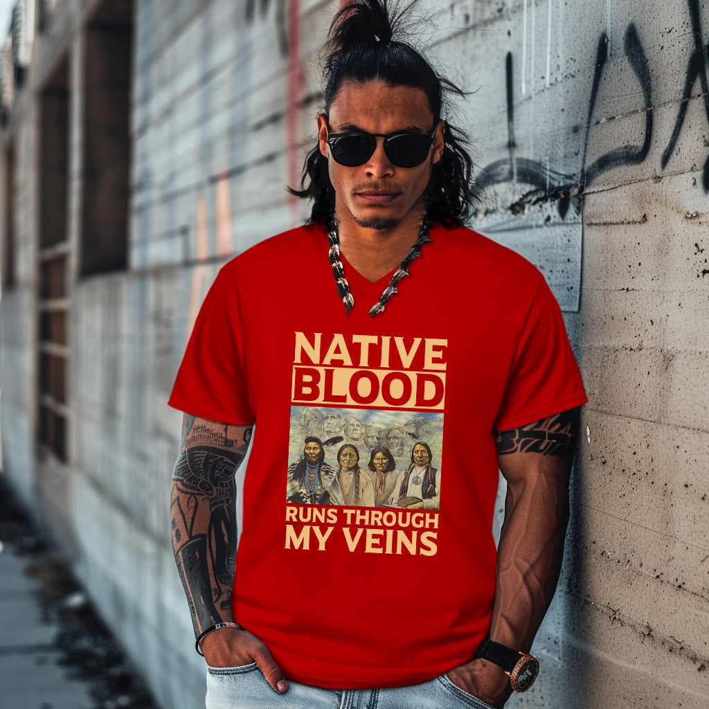 NATIVE BLOOD RUNS THROUGH MY VEINS