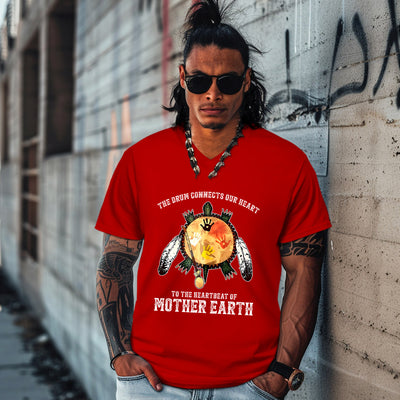 THE DRUM CONNECTS OUR HEART TO THE HEARTBEAT OF MOTHER EARTH