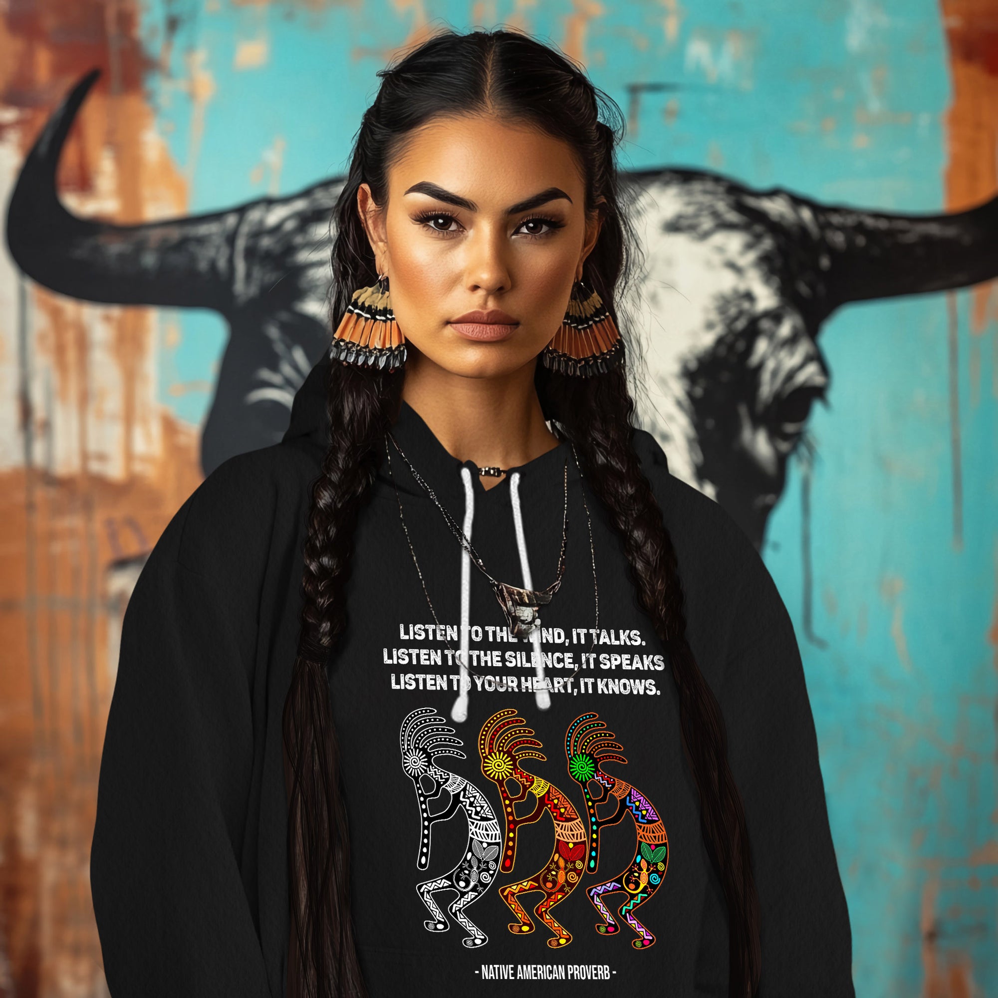 LISTEN TO THE WIND, IT TALKS. LISTEN TO THE SILENCE, IT SPEAKS LISTEN TO YOUR HEART, IT KNOWS.  - NATIVE AMERICAN PROVERB -