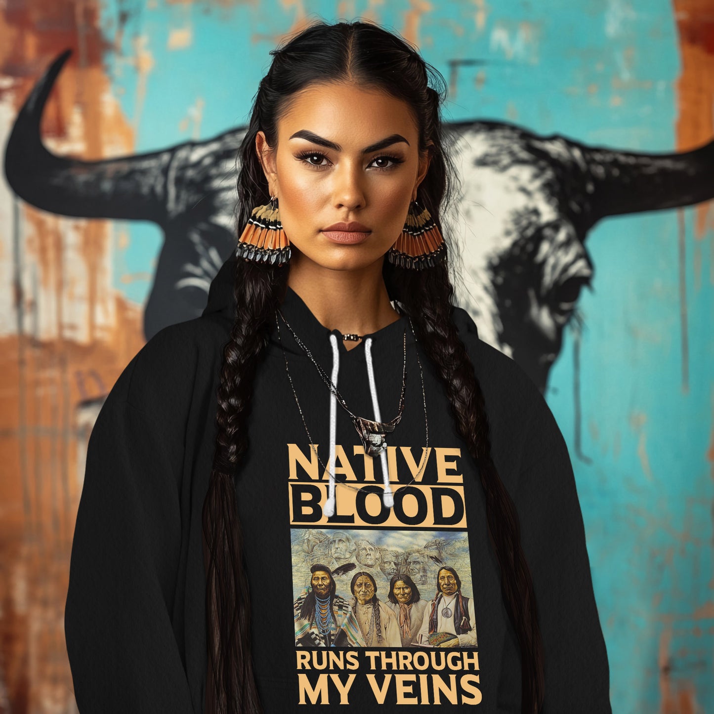 NATIVE BLOOD RUNS THROUGH MY VEINS