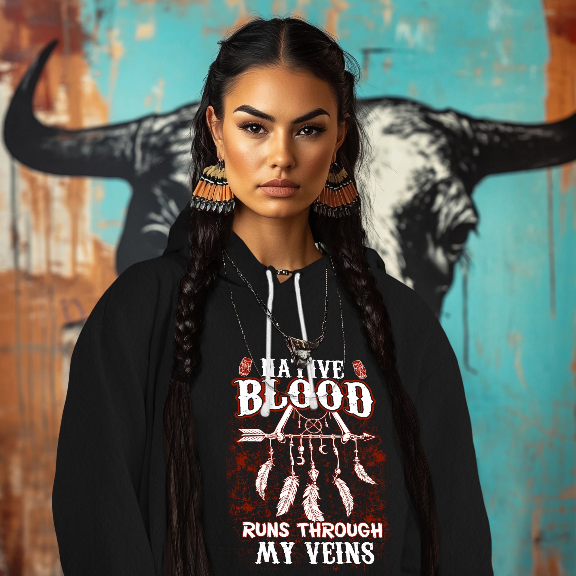 NATIVE BLOOD RUNS THROUGH MY VEINS