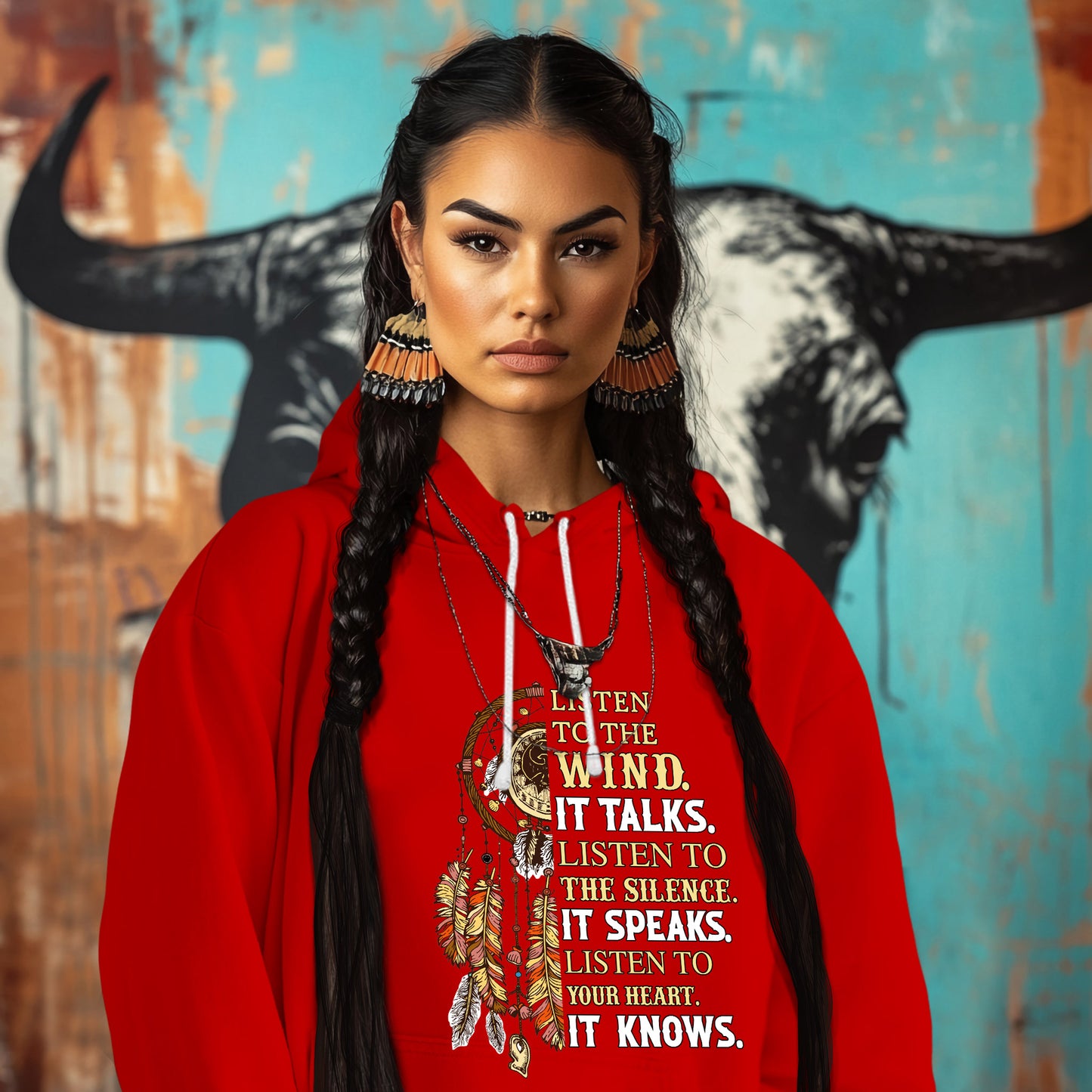 LISTEN TO THE WIND. IT TALKS. LISTEN TO THE SILENCE. IT SPEAKS. LISTEN TO YOUR HEART.  IT KNOWS.