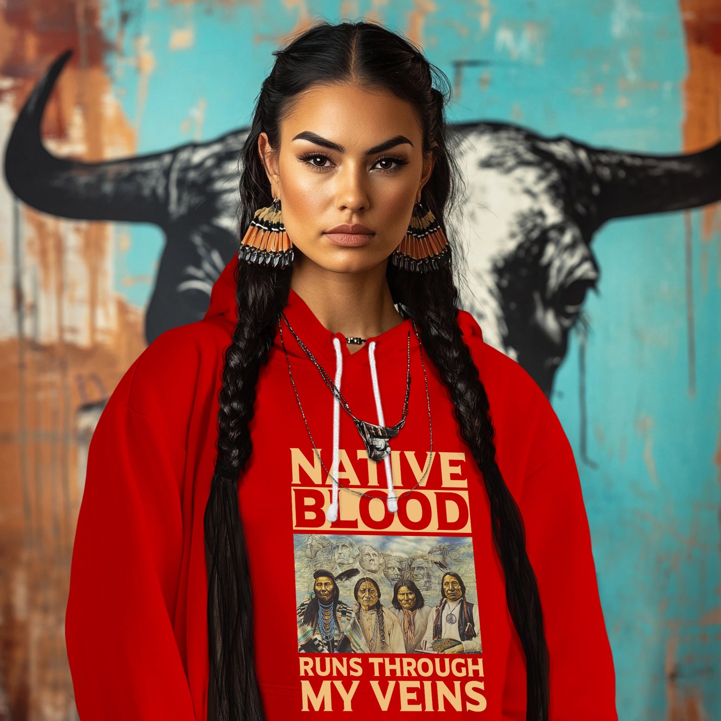 NATIVE BLOOD RUNS THROUGH MY VEINS