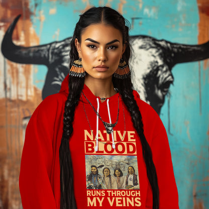 NATIVE BLOOD RUNS THROUGH MY VEINS