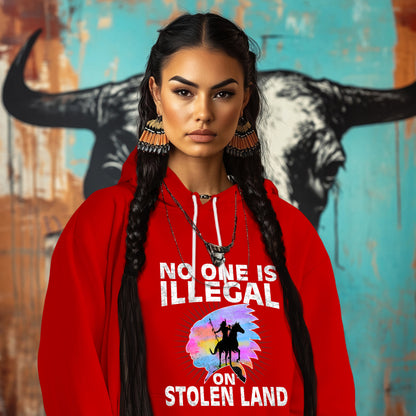 NO ONE IS ILLEGAL ON STOLEN LAND