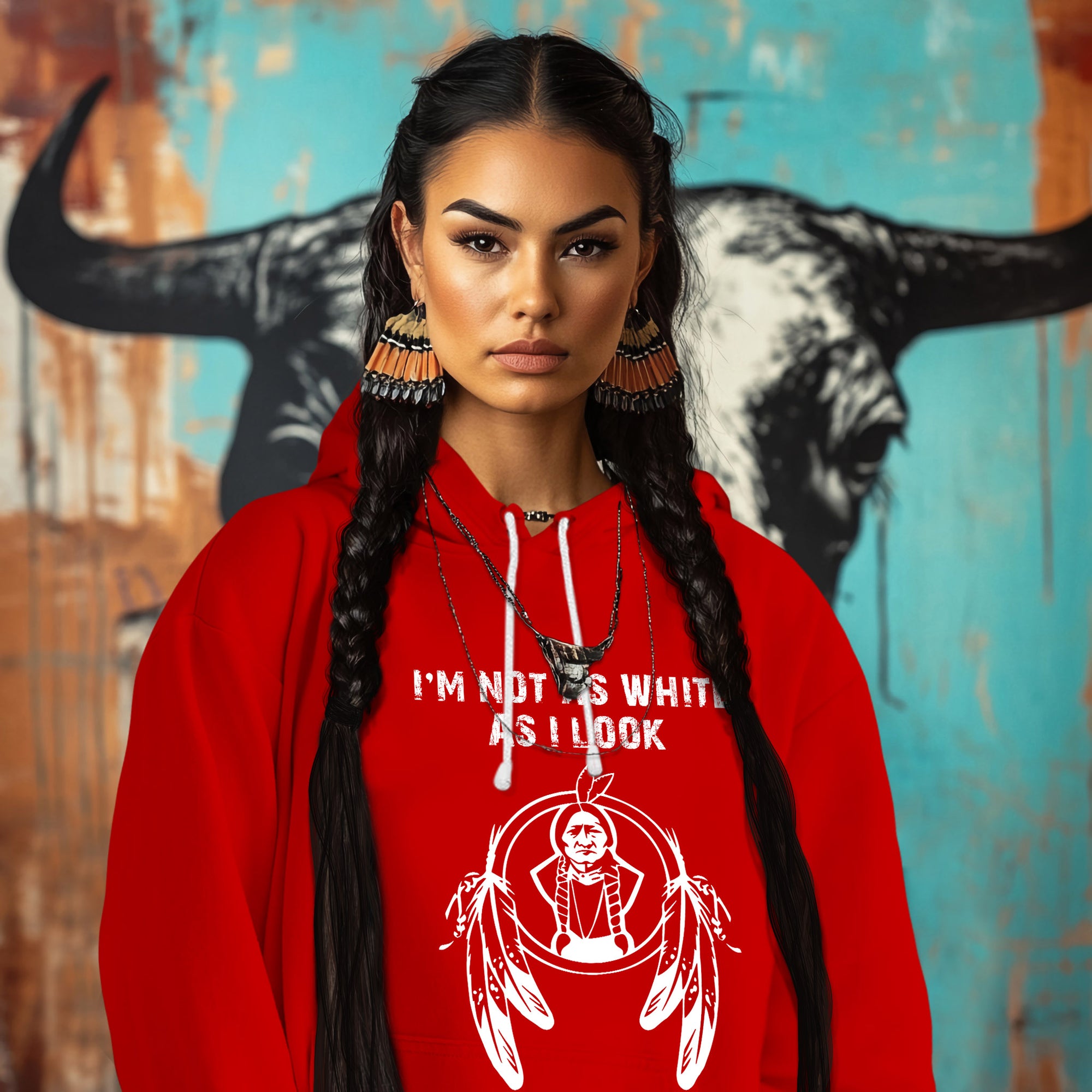 I'M NOT AS WHITE AS I LOOK