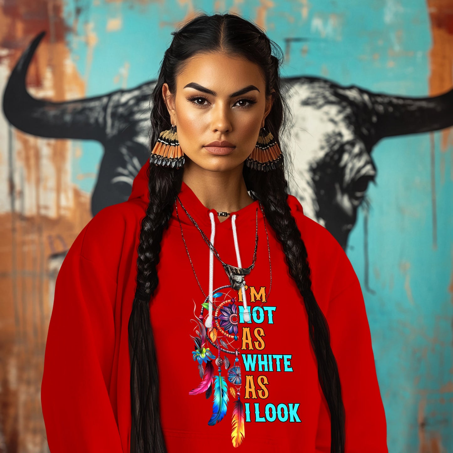 I'M NOT AS WHITE AS I LOOK