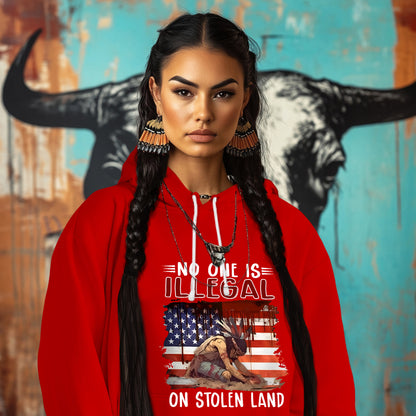 NO ONE IS ILLEGAL ON STOLEN LAND