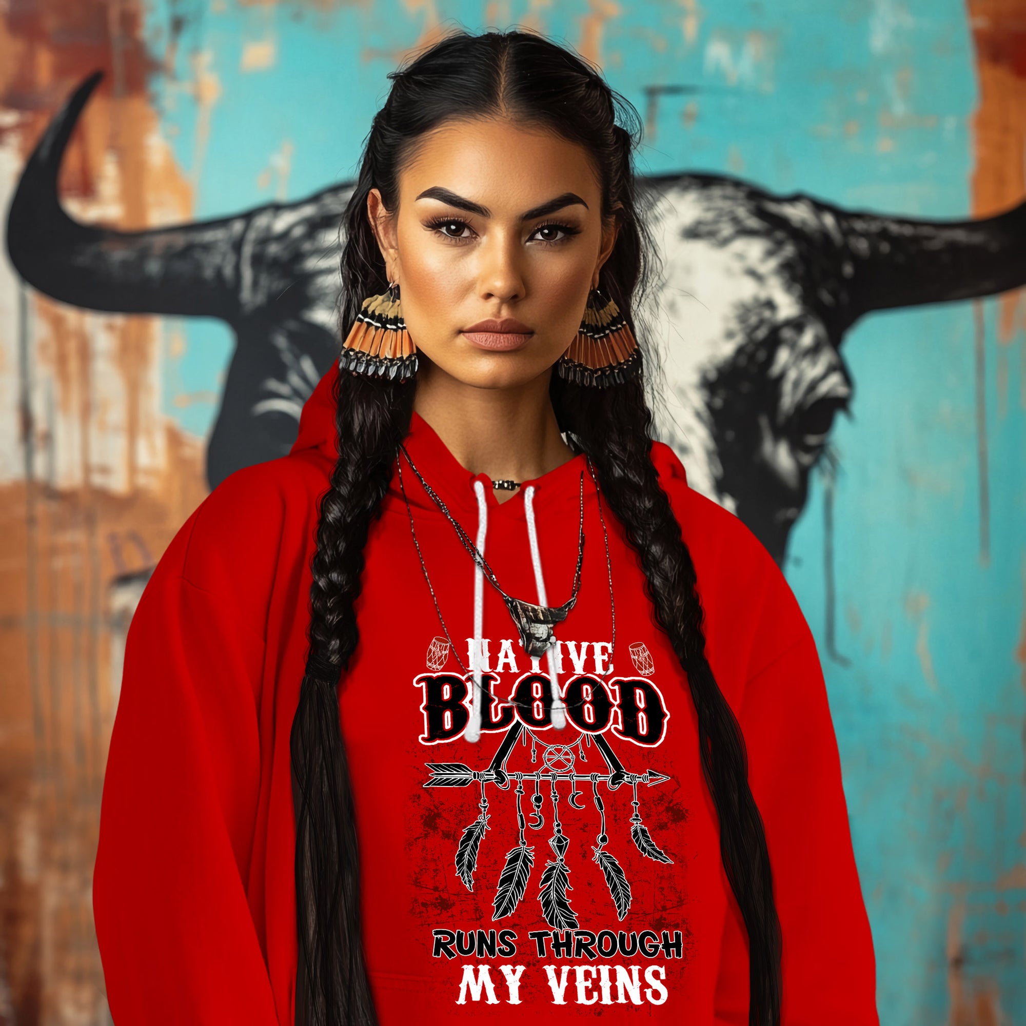NATIVE BLOOD RUNS THROUGH MY VEINS