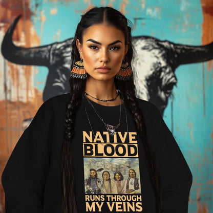 NATIVE BLOOD RUNS THROUGH MY VEINS