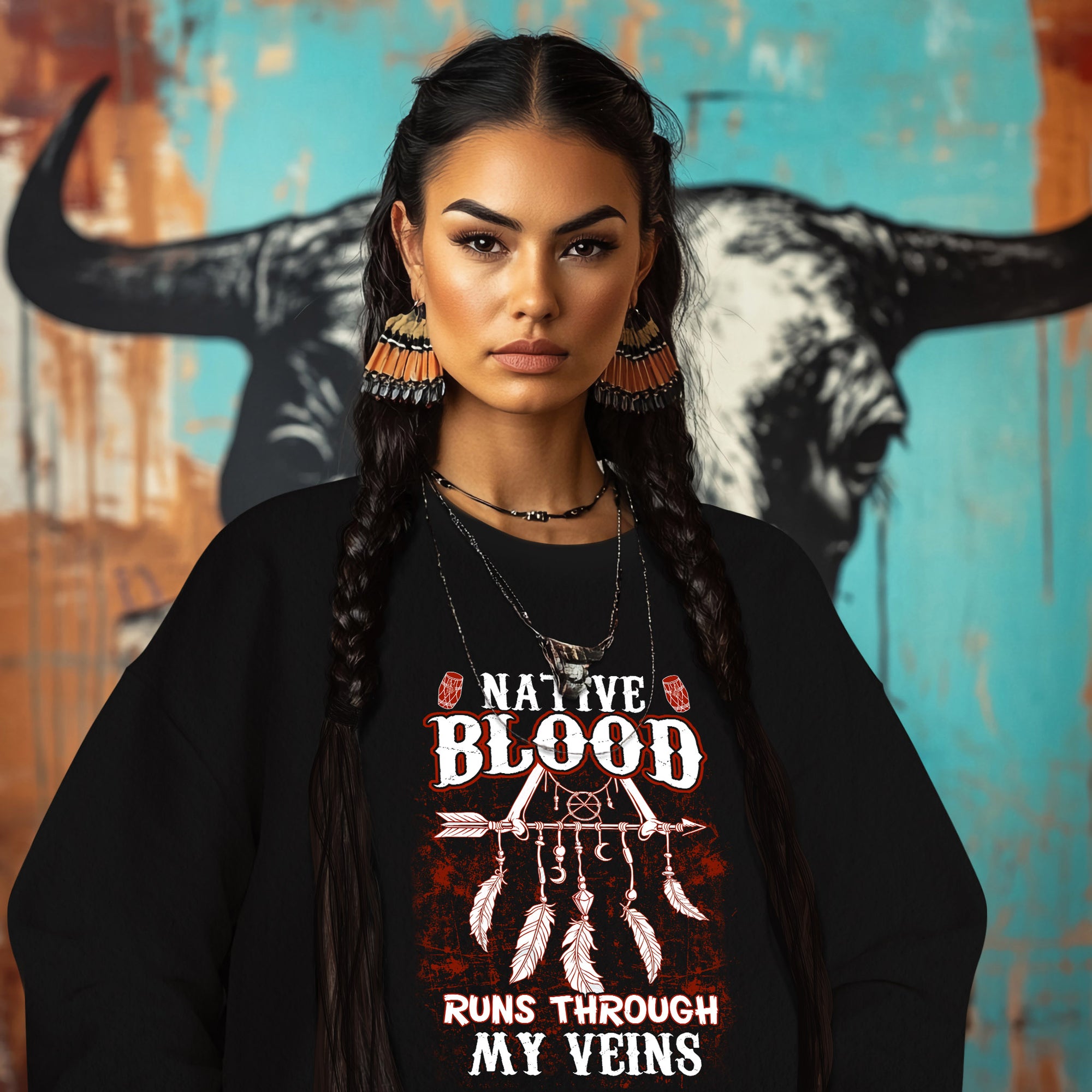 NATIVE BLOOD RUNS THROUGH MY VEINS