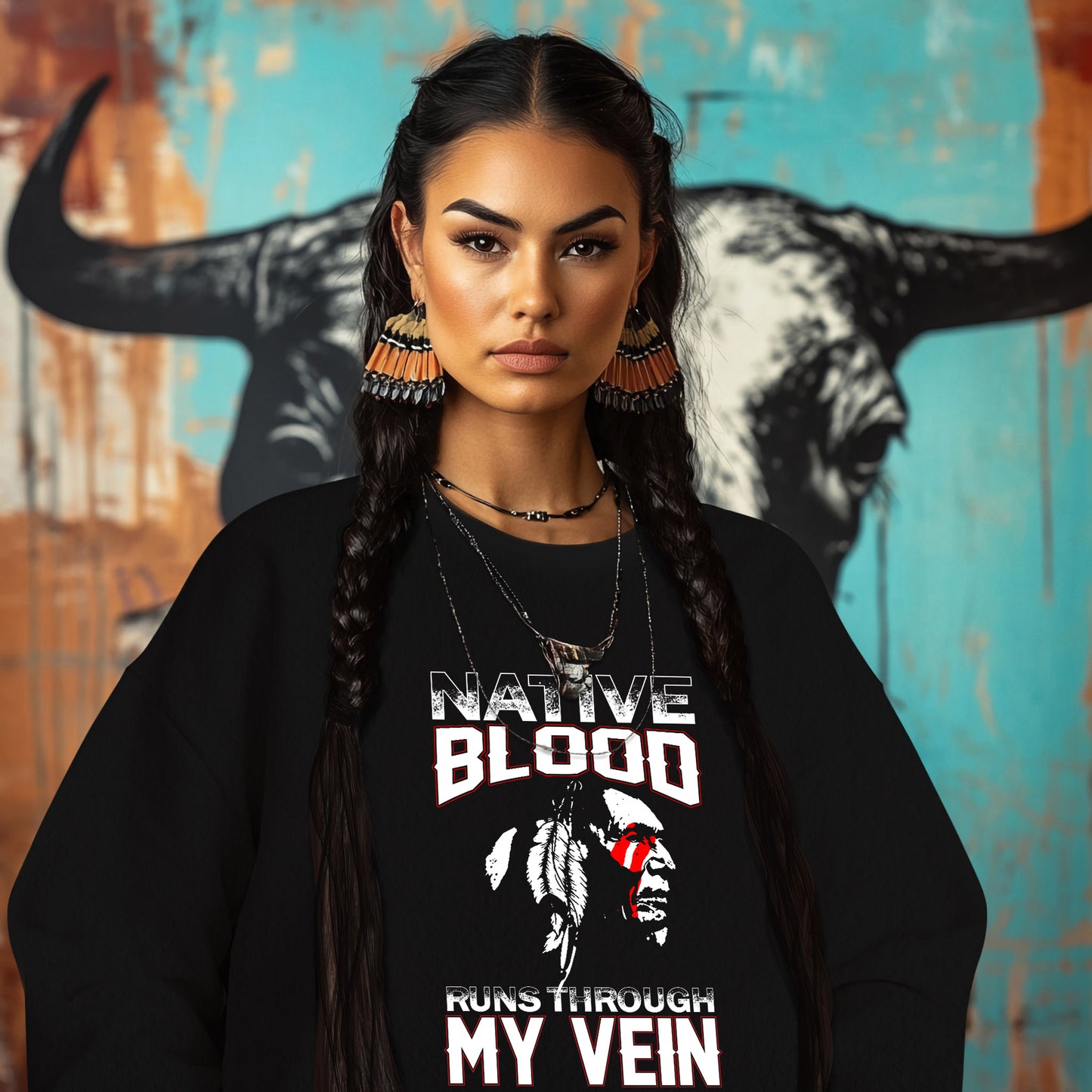 NATIVE BLOOD RUNS THROUGH MY VEIN