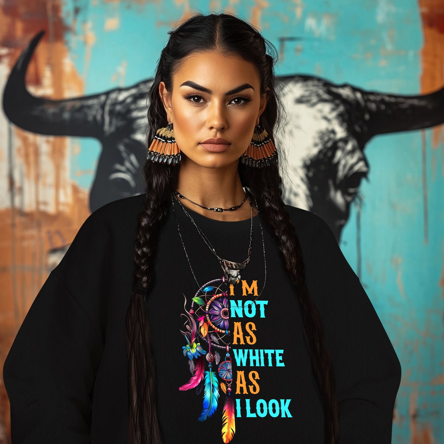 I'M NOT AS WHITE AS I LOOK