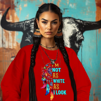 I'M NOT AS WHITE AS I LOOK