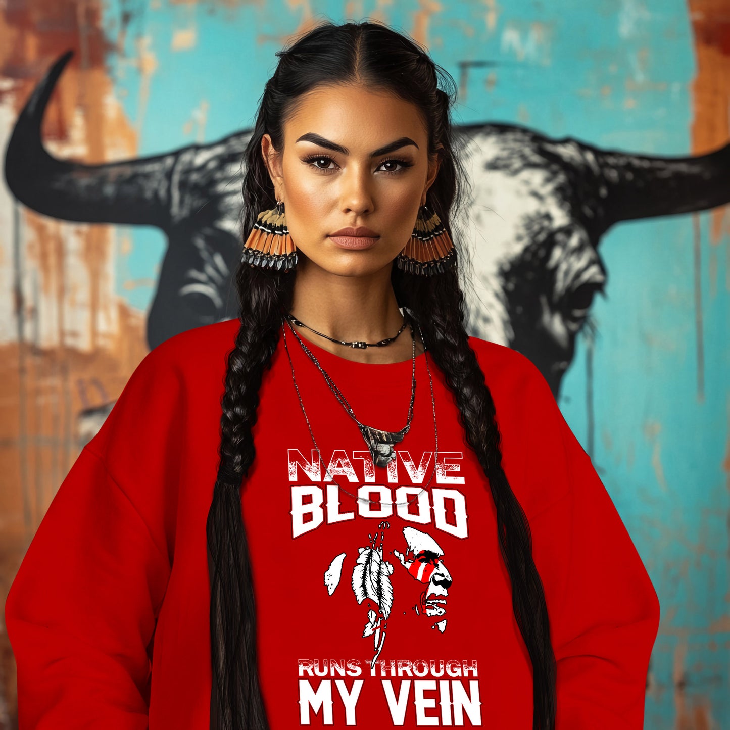 NATIVE BLOOD RUNS THROUGH MY VEIN