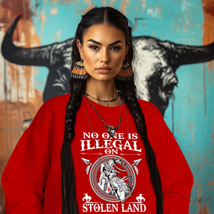 NO ONE IS ILLEGAL ON STOLEN LAND