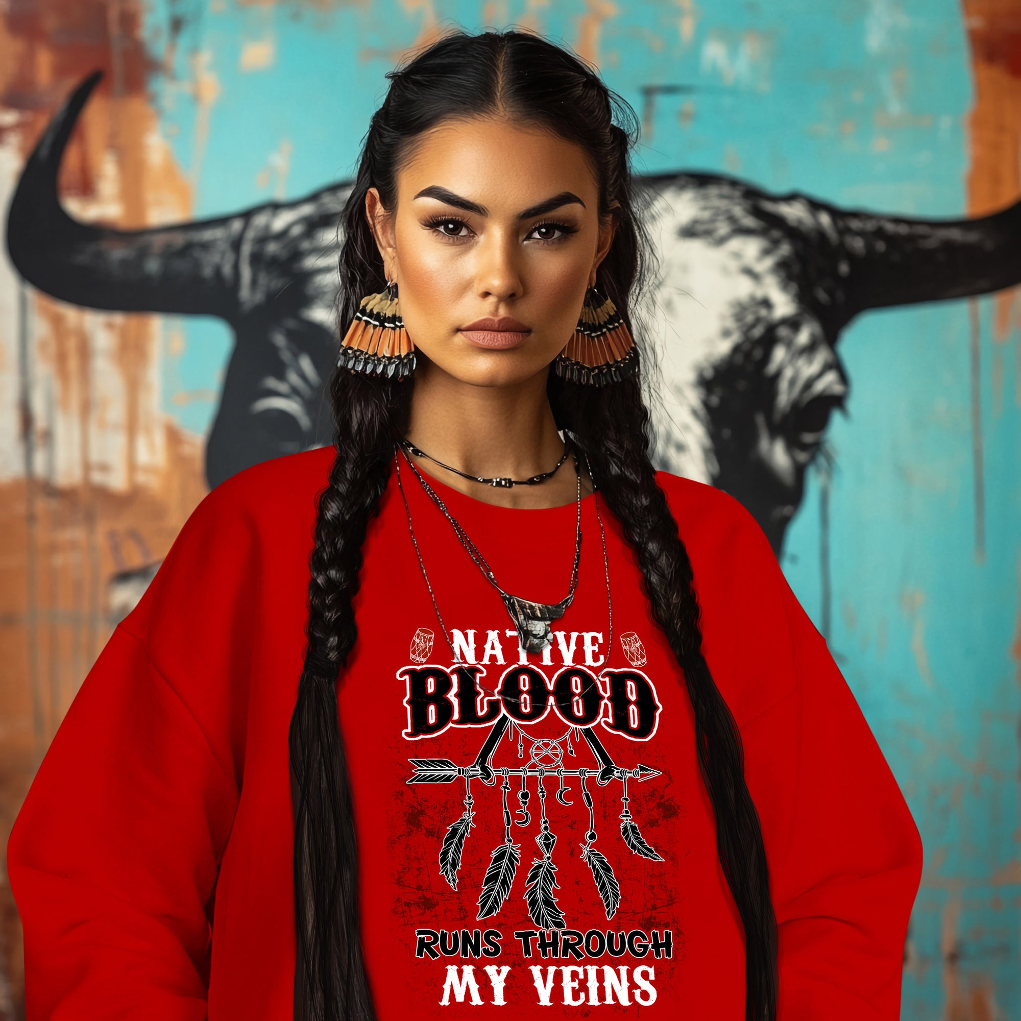 NATIVE BLOOD RUNS THROUGH MY VEINS