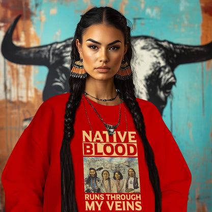 NATIVE BLOOD RUNS THROUGH MY VEINS