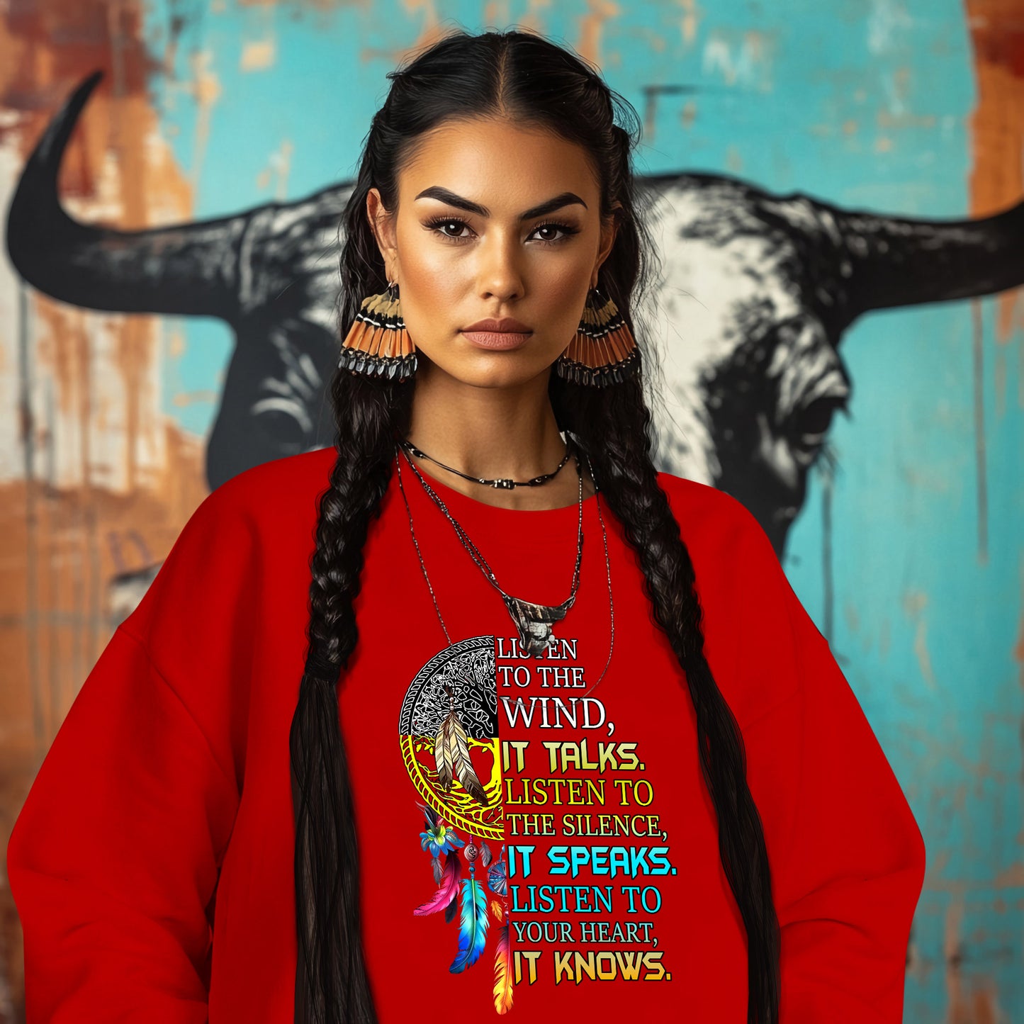 LISTEN TO THE WIND, IT TALKS. LISTEN TO THE SILENCE, IT SPEAKS. LISTEN TO YOUR HEART, IT KNOWS.