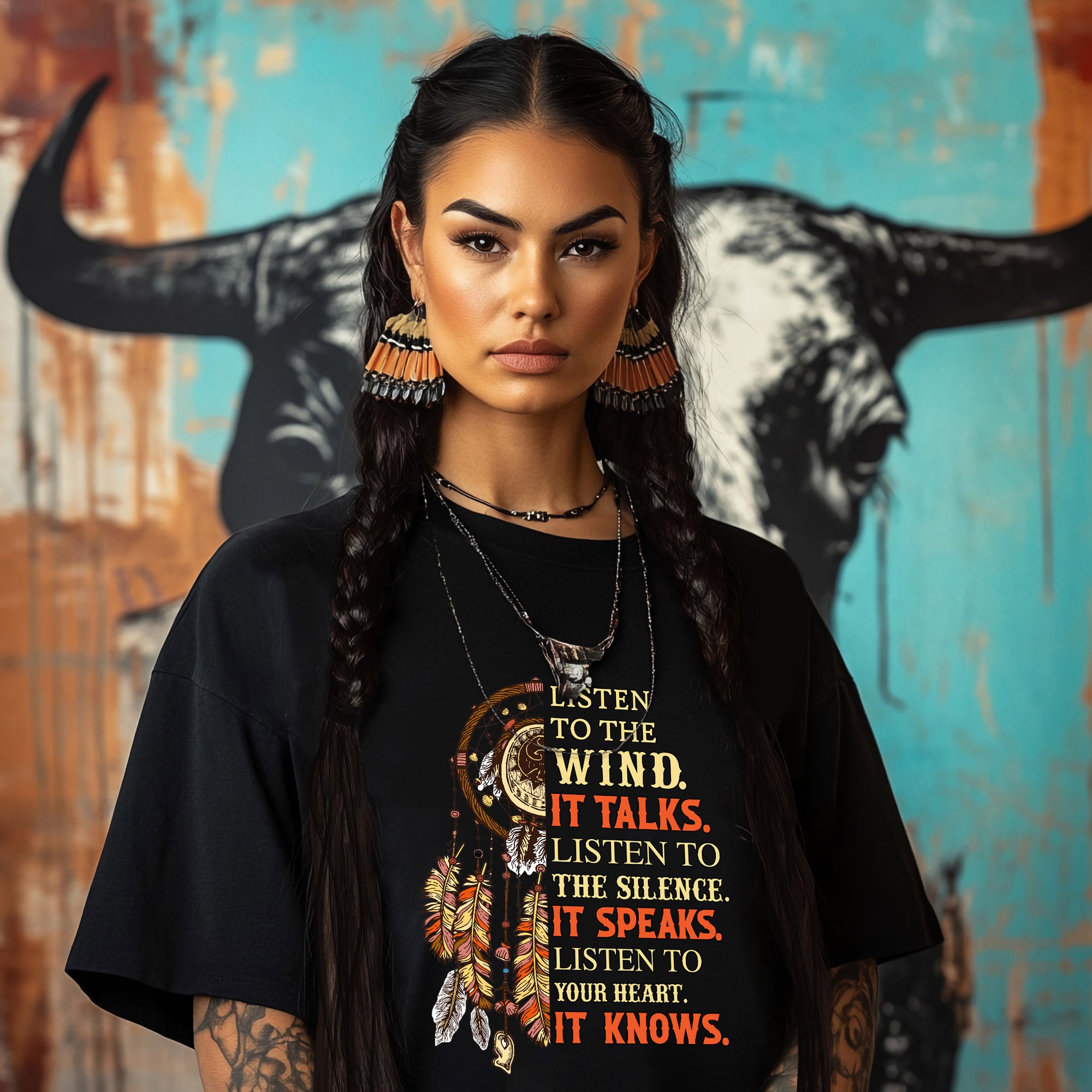 LISTEN TO THE WIND. IT TALKS. LISTEN TO THE SILENCE. IT SPEAKS. LISTEN TO YOUR HEART.  IT KNOWS.