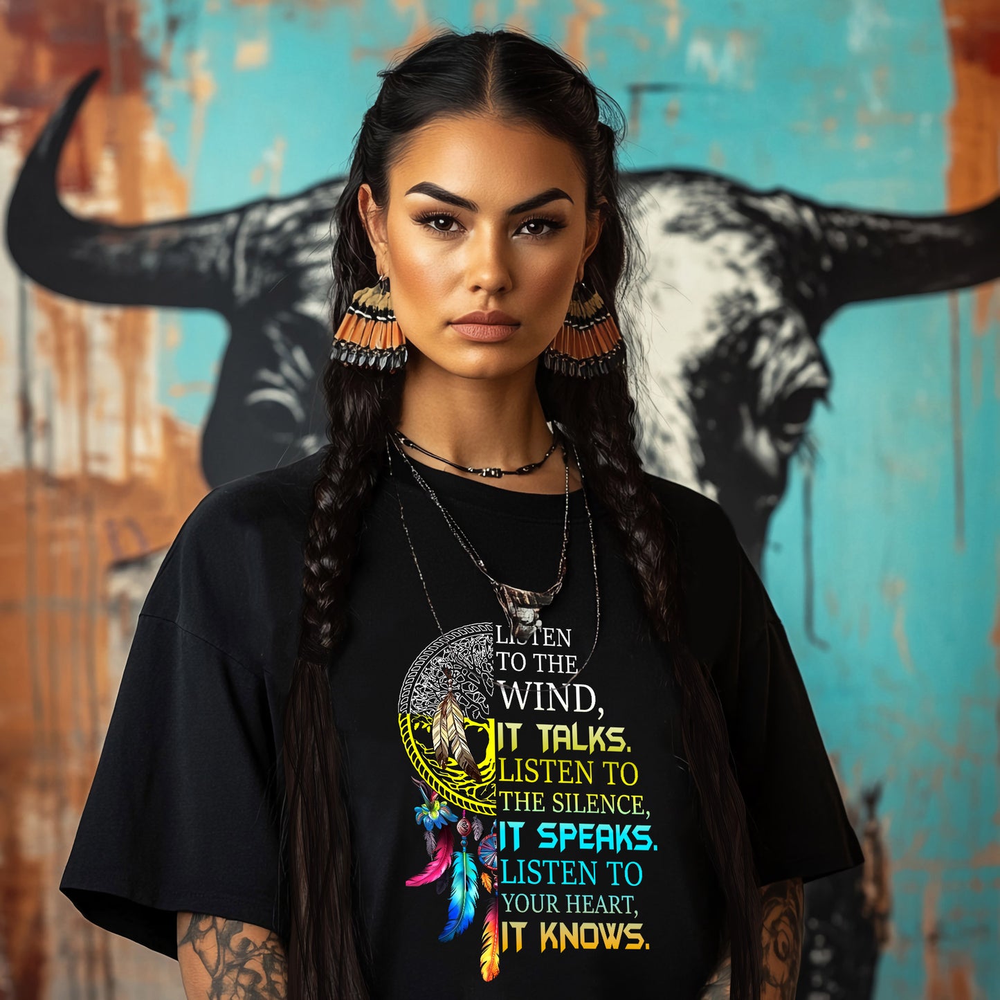 LISTEN TO THE WIND, IT TALKS. LISTEN TO THE SILENCE, IT SPEAKS. LISTEN TO YOUR HEART, IT KNOWS.