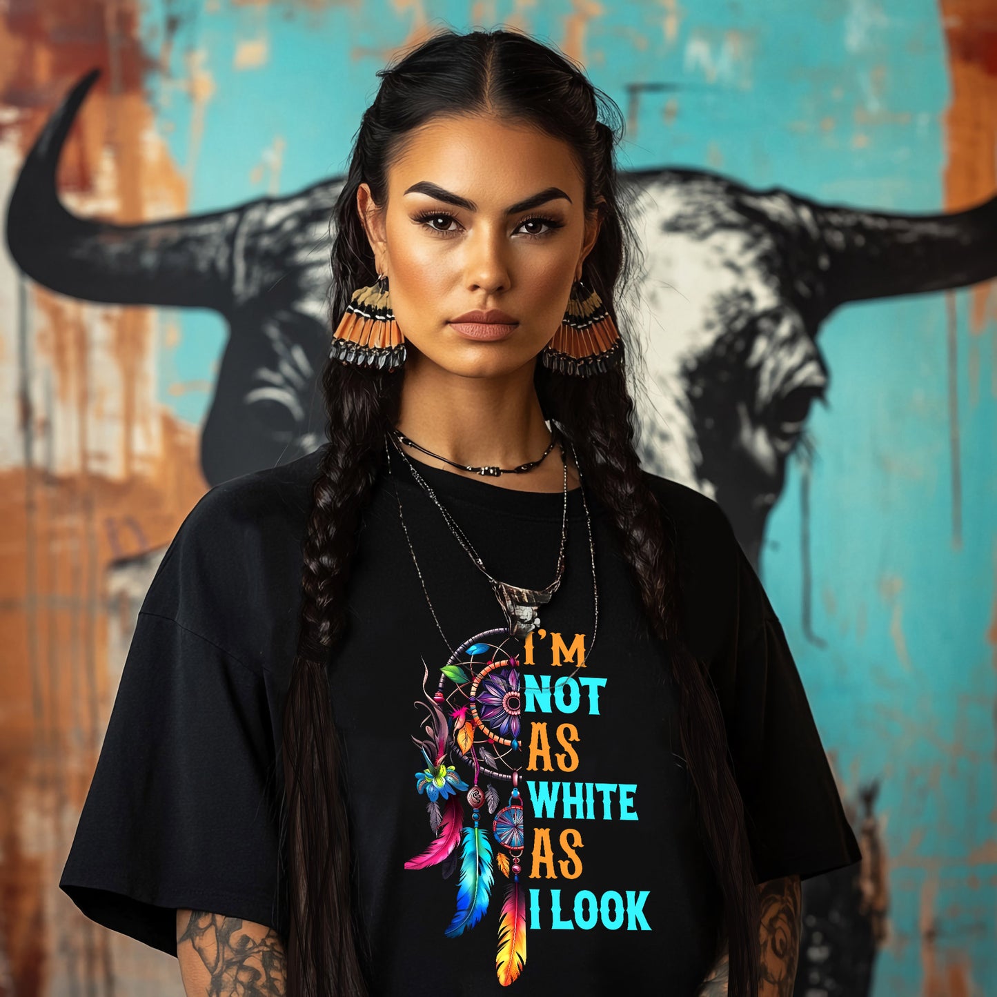 I'M NOT AS WHITE AS I LOOK