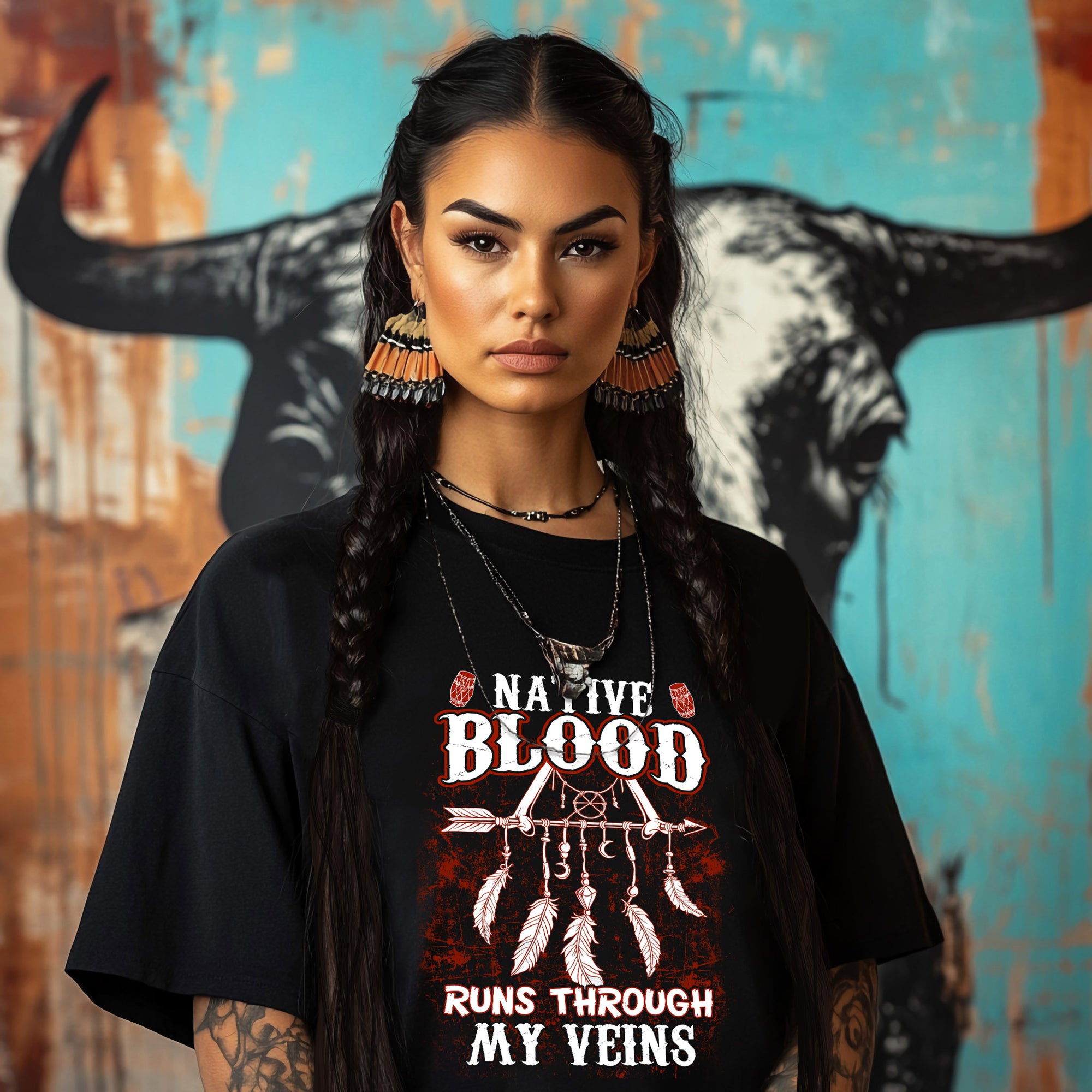 NATIVE BLOOD RUNS THROUGH MY VEINS